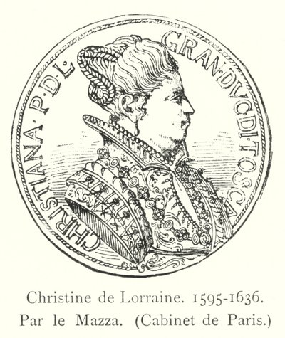 Christina af Lorraine af Italian School