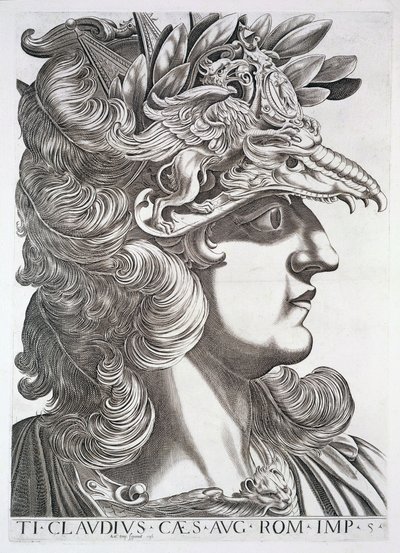 Claudius Cæsar (10 f.Kr.-54 e.Kr.) af Italian School