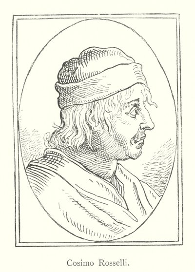 Cosimo Rosselli (gravering) af Italian School