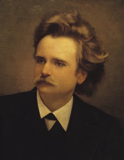 Edvard Hagerup Grieg (1843-1907) af Italian School