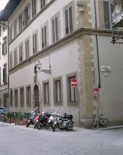 Facade af Casa Buonarroti af Italian School