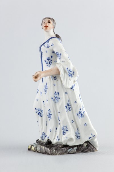 Kvindefigur (porcelæn) af Italian School
