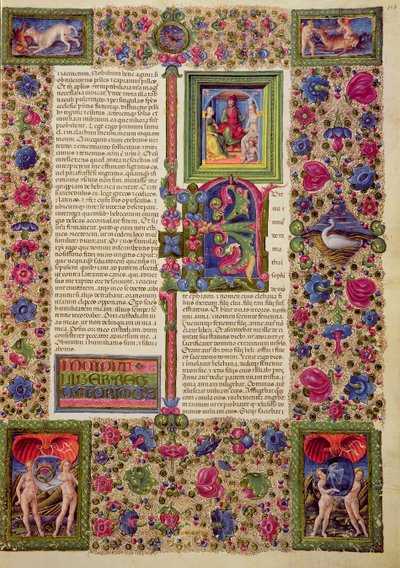 Fol.112r Den første Kongebog, fra Borso d