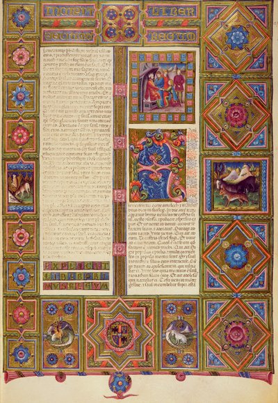 Fol.127r Den anden Kongebog, fra Borso d