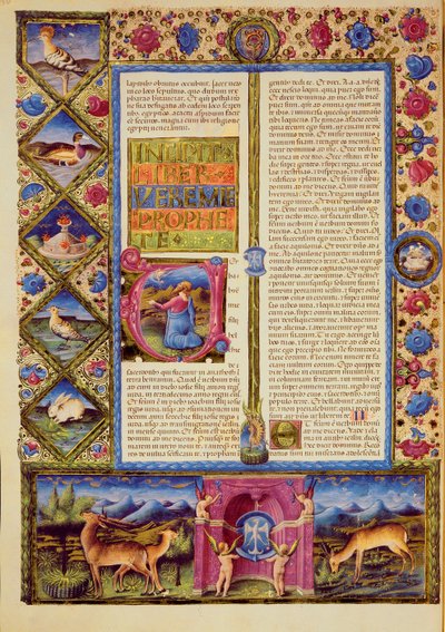 Fol.25v Åbning af Jeremias
