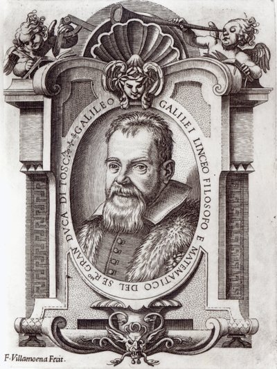 Frontispice til Il Saggiatore af Galileo Galilei, udgivet i 1623 af Italian School