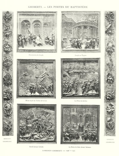 Ghiberti, Dåbskapellets døre, Lorenzo Ghiberti af Italian School