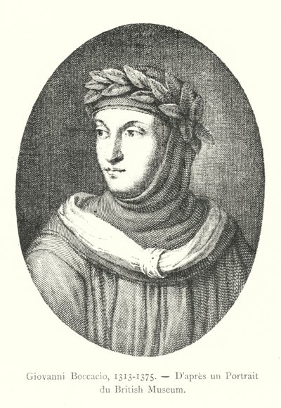 Giovanni Boccaccio af Italian School