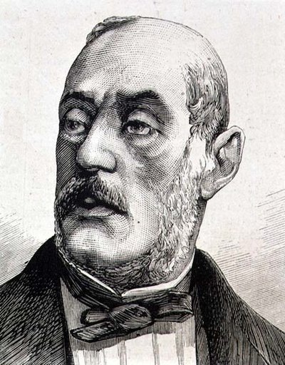 Giuseppe Ferrari (1811-1876) italiensk historiker og politisk filosof (gravering) af Italian School