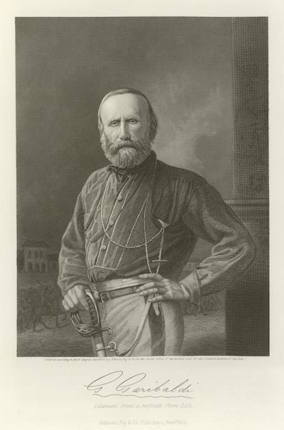 Giuseppe Garibaldi af Italian School