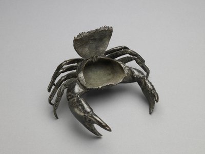 Blækstand i form af en krabbe, ca. 1560 (bronze) af Italian School