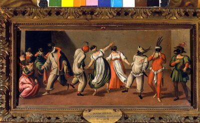 Italienske masker af Commedia dell