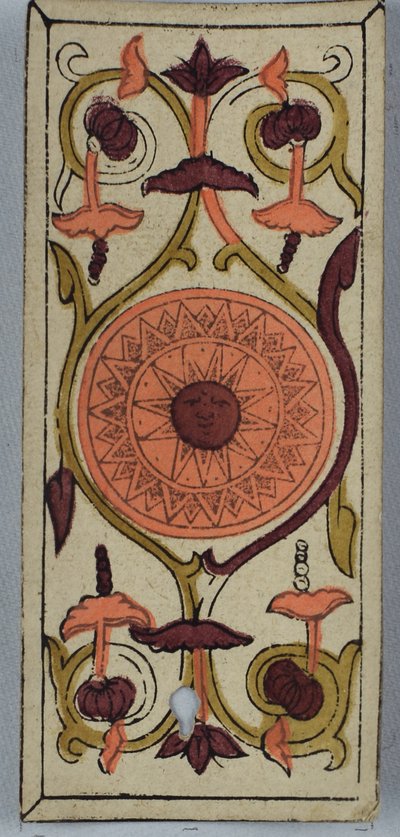 Italiensk spillekort af Italian School