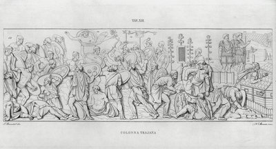 Trajans søjle, Trajans søjle (gravering) af Italian School