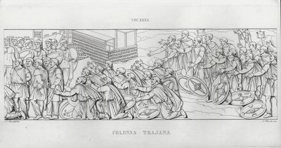 Trajans søjle, Trajans søjle (gravering) af Italian School