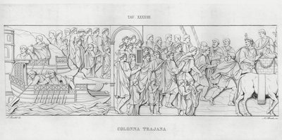 Trajans søjle, Trajans søjle (gravering) af Italian School