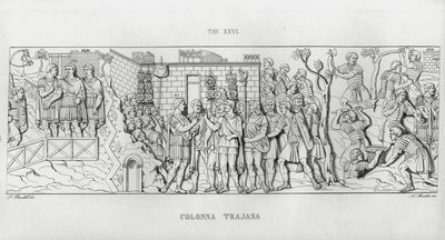 Trajans søjle, Trajans søjle (gravering) af Italian School