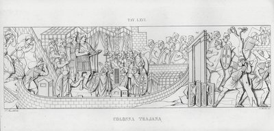 Trajans søjle, Trajans søjle (gravering) af Italian School