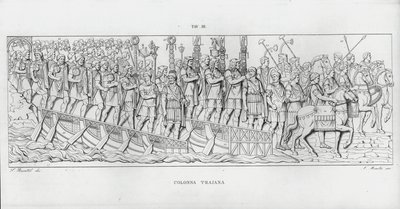 Trajans søjle, Trajans søjle (gravering) af Italian School