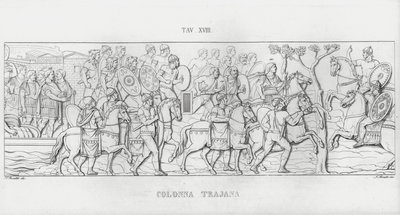 Trajans søjle, Trajans søjle (gravering) af Italian School