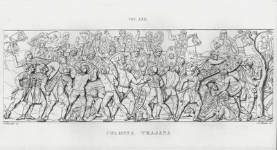 Trajans søjle, Trajans søjle (gravering) af Italian School