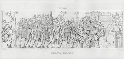 Trajans søjle, Trajans søjle (gravering) af Italian School