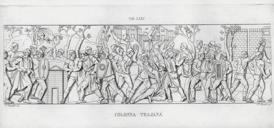 Trajans søjle, Trajans søjle (gravering) af Italian School