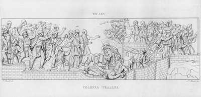 Trajans søjle, Trajans søjle (gravering) af Italian School