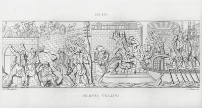 Trajans søjle, Trajans søjle (gravering) af Italian School