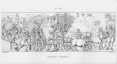 Trajans søjle, Trajans søjle af Italian School