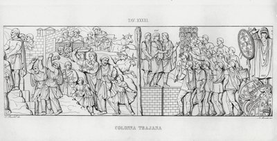 Trajans søjle, Trajans søjle af Italian School