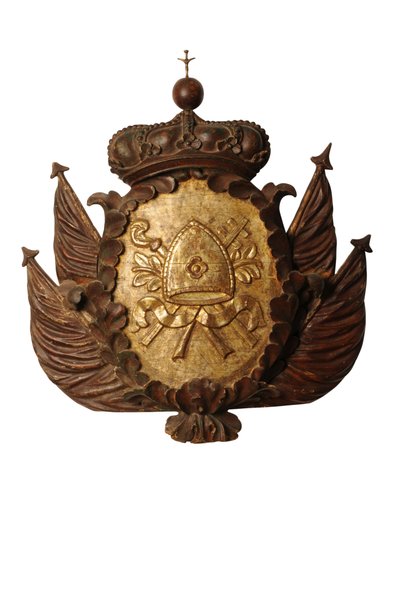 Stor barokkarrisk udskæring, c.1700 (træ) af Italian School