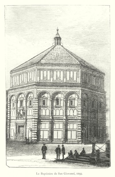Baptistere de San Giovanni af Italian School