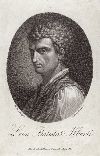 Leon Battista Alberti af Italian School