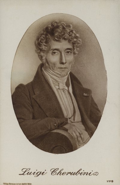 Luigi Cherubini, italiensk komponist (1760-1842) af Italian School