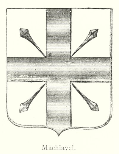 Machiavel (gravering) af Italian School
