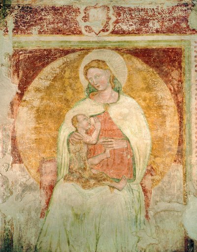 Madonna og barn af Italian School