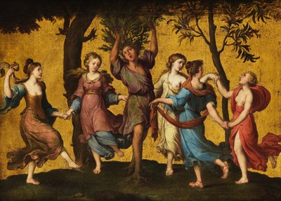 Daphnes metamorfose I 17.18Jh af Italian School