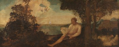 Moses og den brændende busk, ca. 1500-30 af Italian School