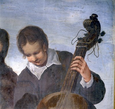Musiker, detalje af Italian School