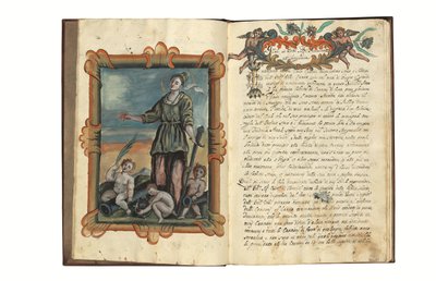Om fremstilling af kanoner til Republikken Venedig af Carlo Camozzi di Bergamo (fl.1712), på italiensk og latin, illustreret manuskript på papir, Venedig, første halvdel af det 18. århundrede (blæk og farve på papir) af Italian School