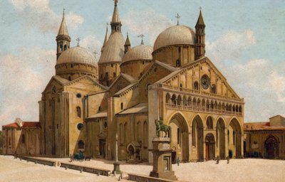 Padua / Padua: Church of the Saint, Basilica of St. Anthony (chromolitho) af Italian School