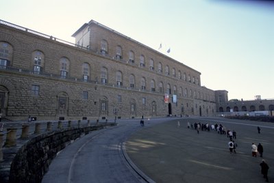 Palazzo Pitti, påbegyndt c.1457 af Italian School