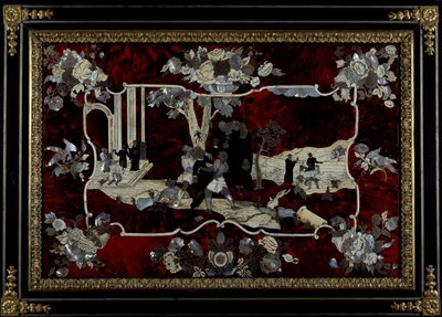 Panelintarsia fremstillet af Royal Manufacture i Napoli, Italien af Italian School