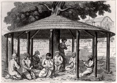 Persiske sufier, begyndelsen af det 19. århundrede af Italian School