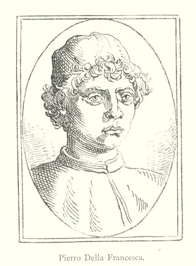 Piero Della Francesca (gravering) af Italian School