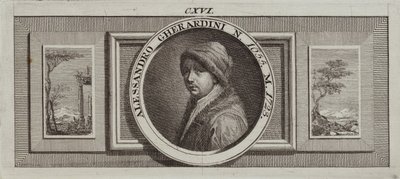 Portræt af Alessandro Gherardini af Italian School