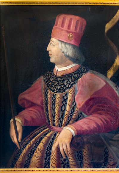Portræt af Borso d