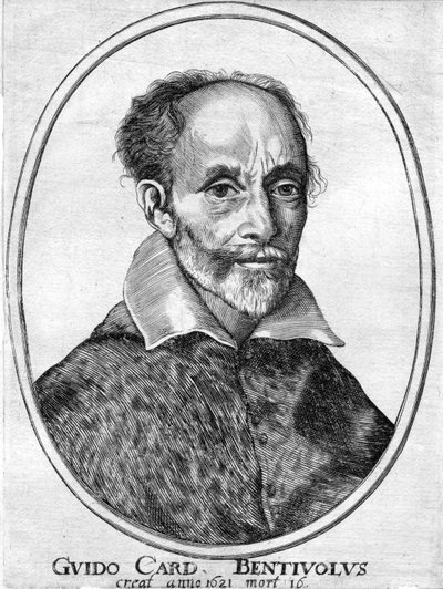Portræt af kardinal Guido Bentivoglio af Italian School
