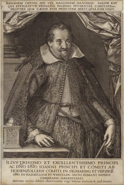 Portræt af Prins John af Hohenzollern-Sigmaringen af Italian School